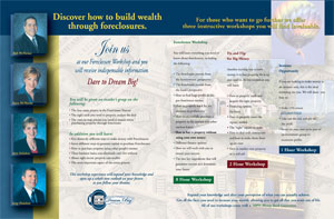 informational seminar brochure