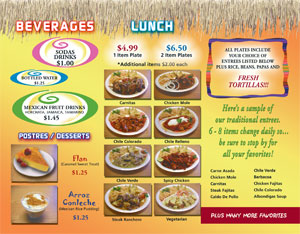 party menu