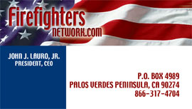 Firefighters Network Business Card