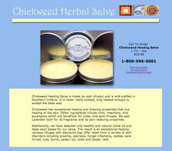 Chickweed Herbal Salve