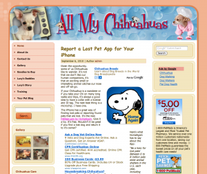Screen shot 2010-09-08 at 3.19.25 PM Chihuahua WordPress