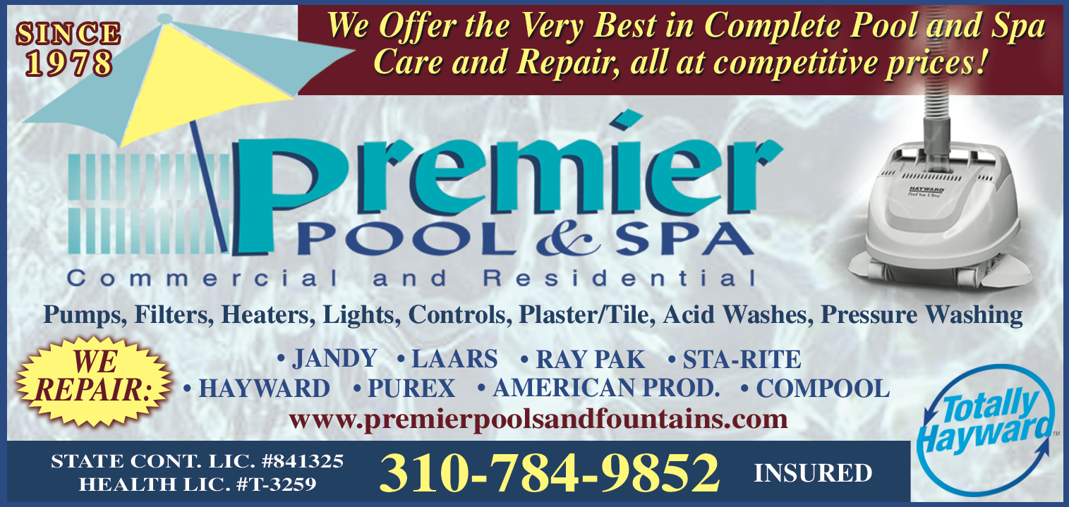 Premier Pools Ad
