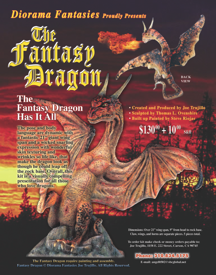 Diorama Fantasies Fantasy Dragon